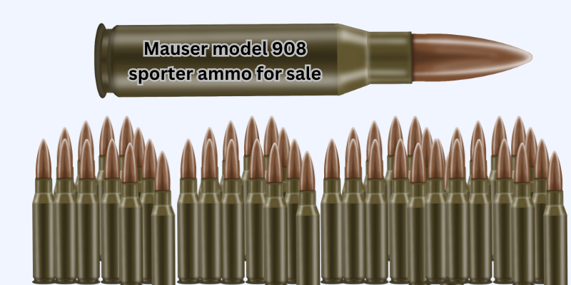 mauser model 908 sporter ammo for sale​