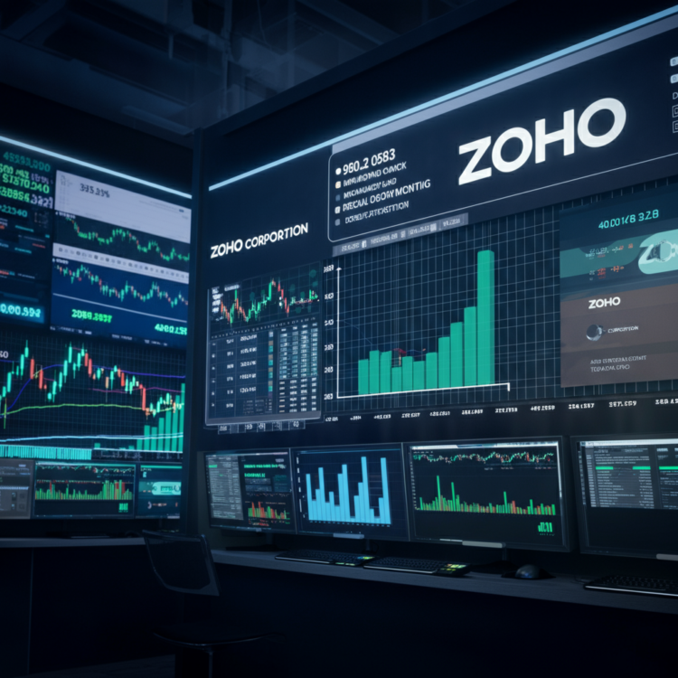 zoho share price